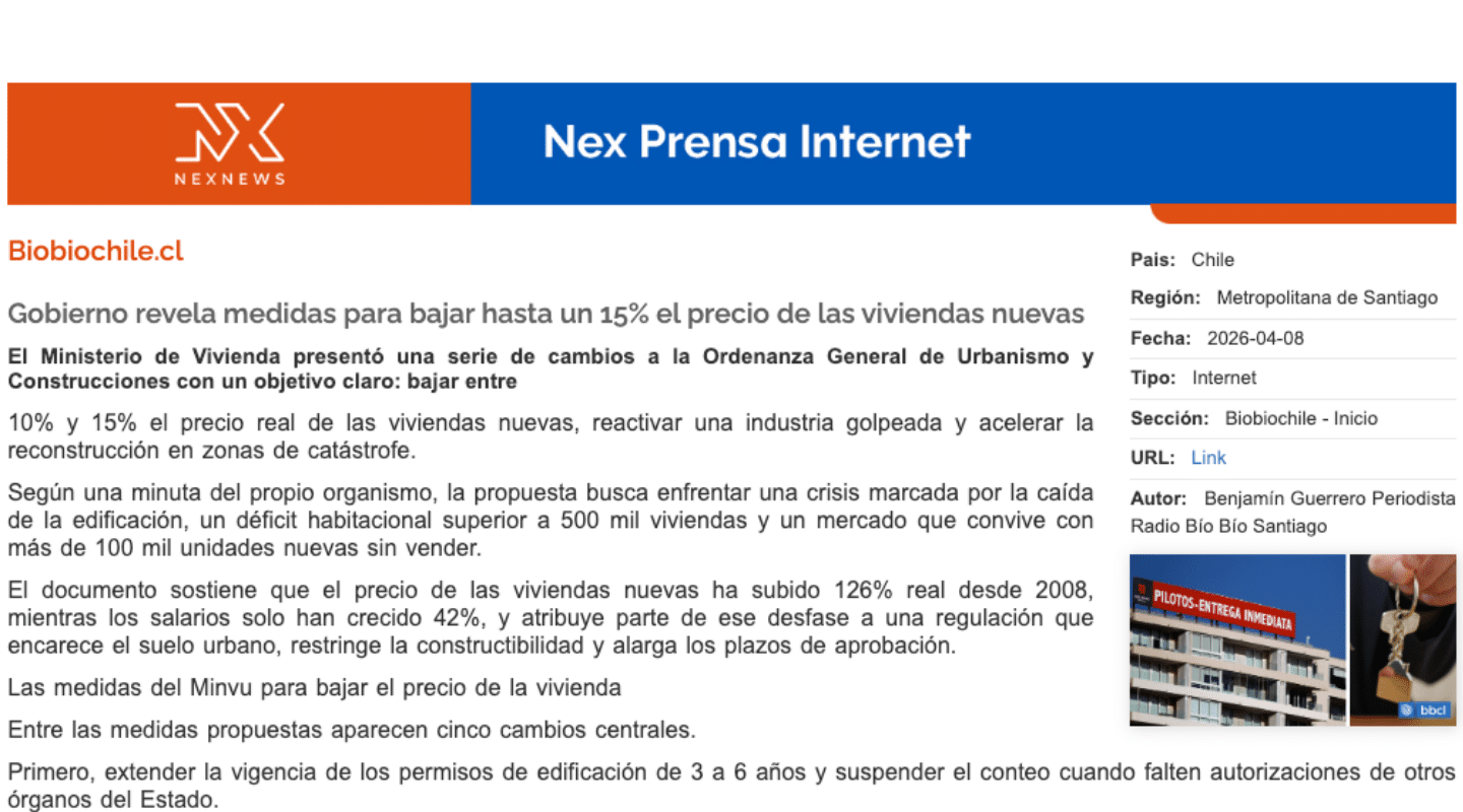 bajar precio de las viviendas nuevas