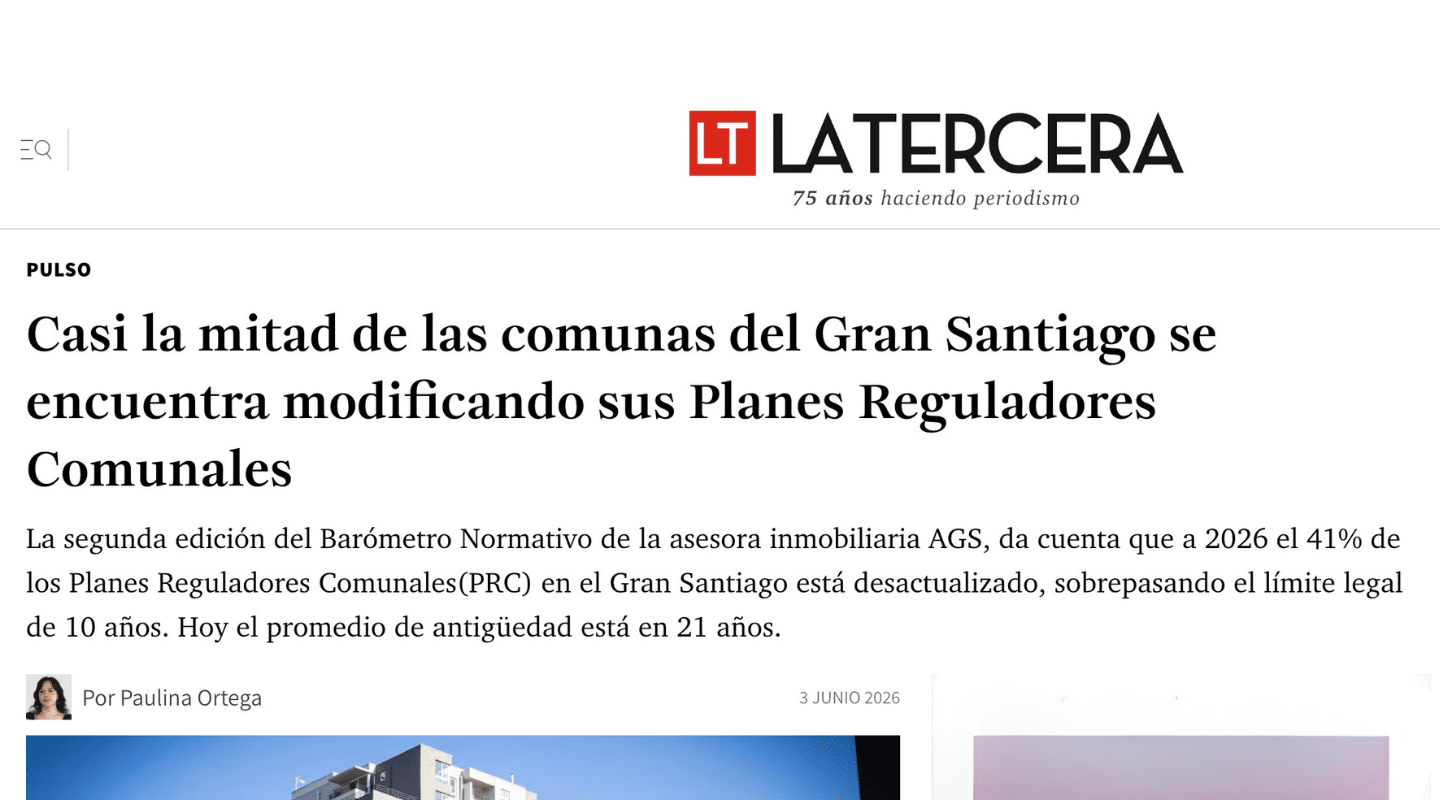 planes reguladores comunales desactualizados